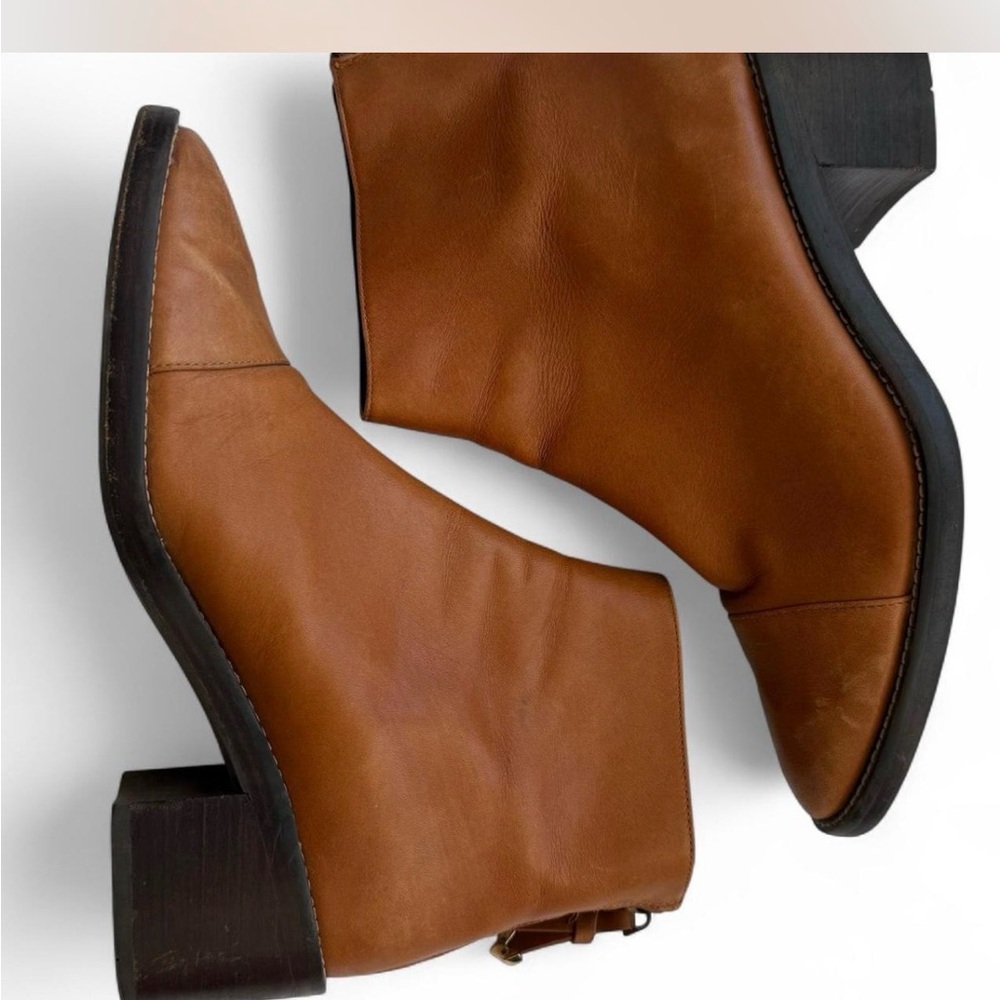 Cole Haan Tan Ankle Booties